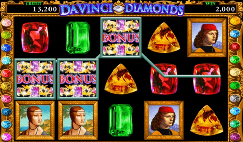 Davinci Diamonds slot 2